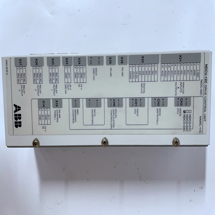 ABB NDCU-12C NDCU-12CK 模块全系列均有在售